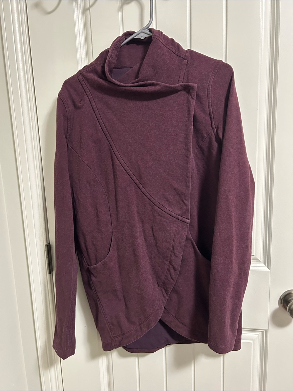 lululemon athletica Deep Plum Asymmetrical Wrap